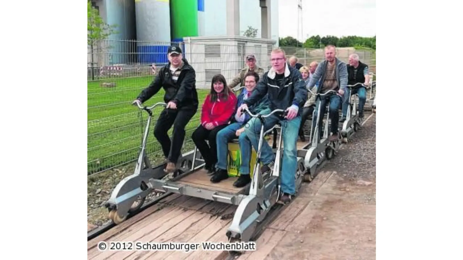 Mit Draisinentour die Kondition verbessern (Foto: ste)