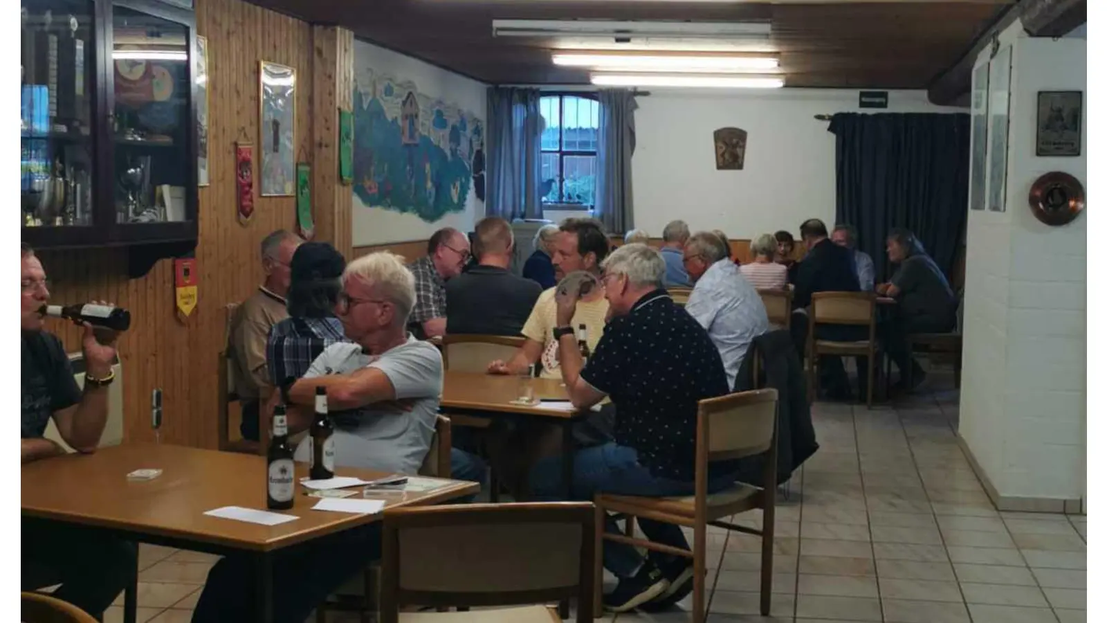 Gute Stimmung im Vereinsheim der Geflügelzüchter. (Foto: privat)