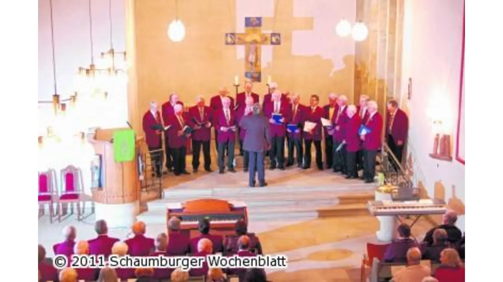 Der Männergesangsverein will mit Kirchenchor singen (Foto: ste)