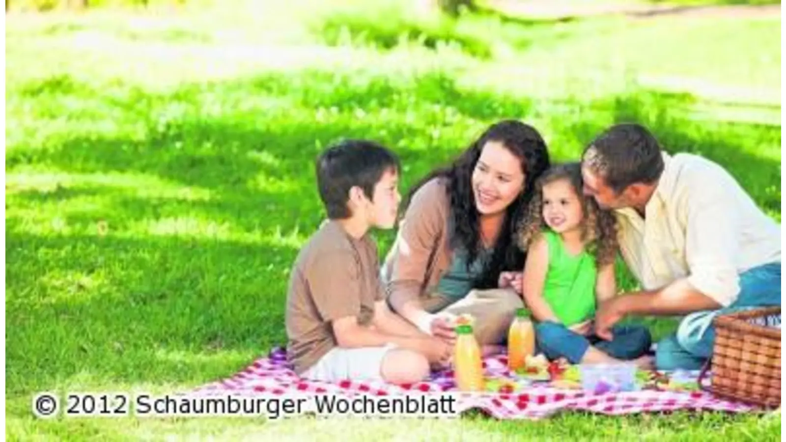 Picknick im Park am Schlösschen (Foto: red)