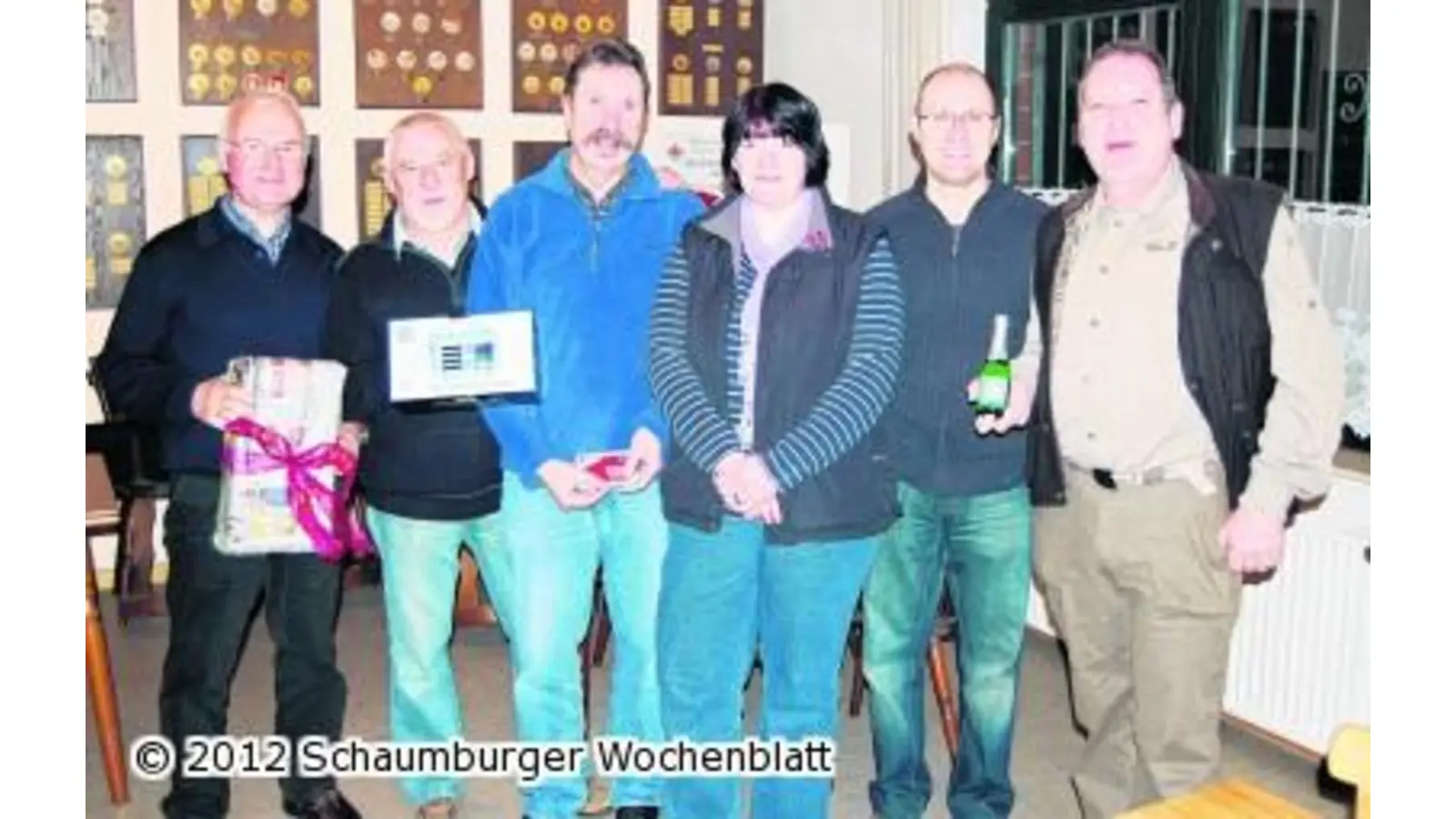 Mit einem Tesa-Streifen vor dem Visier (Foto: red)