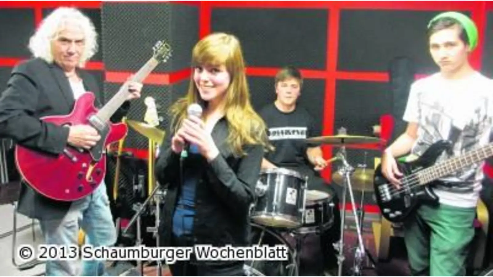 Hier rockt gleich die gesamte Schule (Foto: red)
