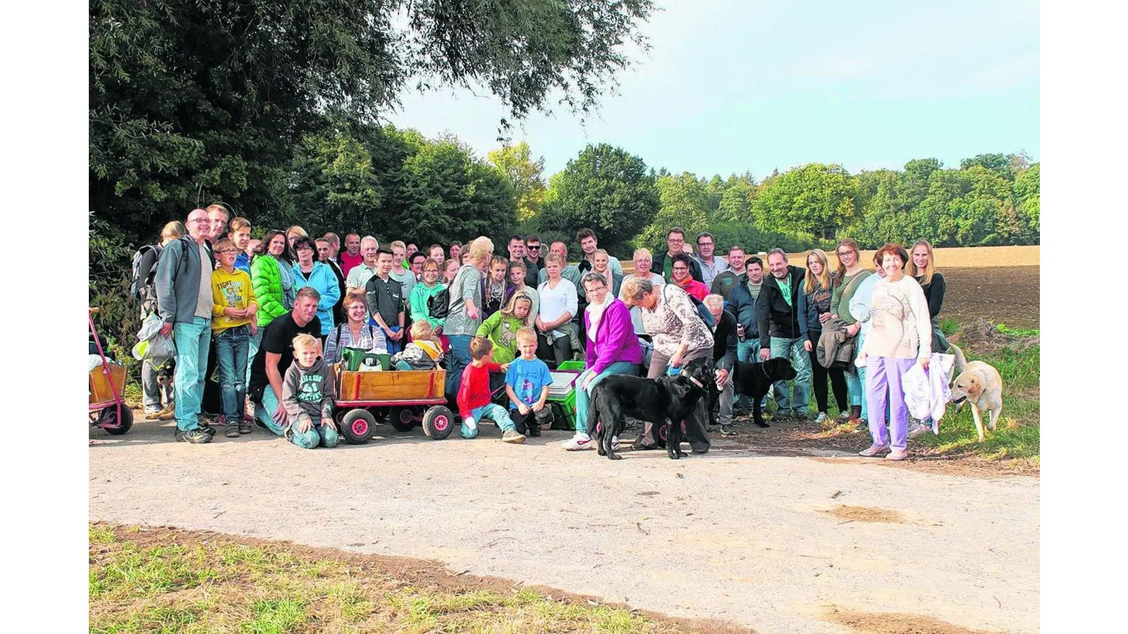 Unterwegs auf Schusters Rappen (Foto: bt)