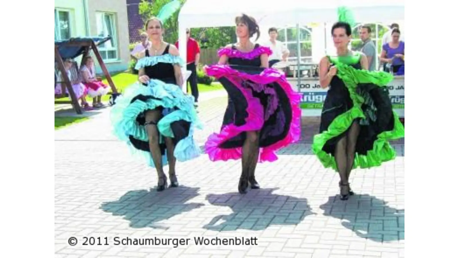 Den Senioren lacht beim Fest die Sonne (Foto: red)