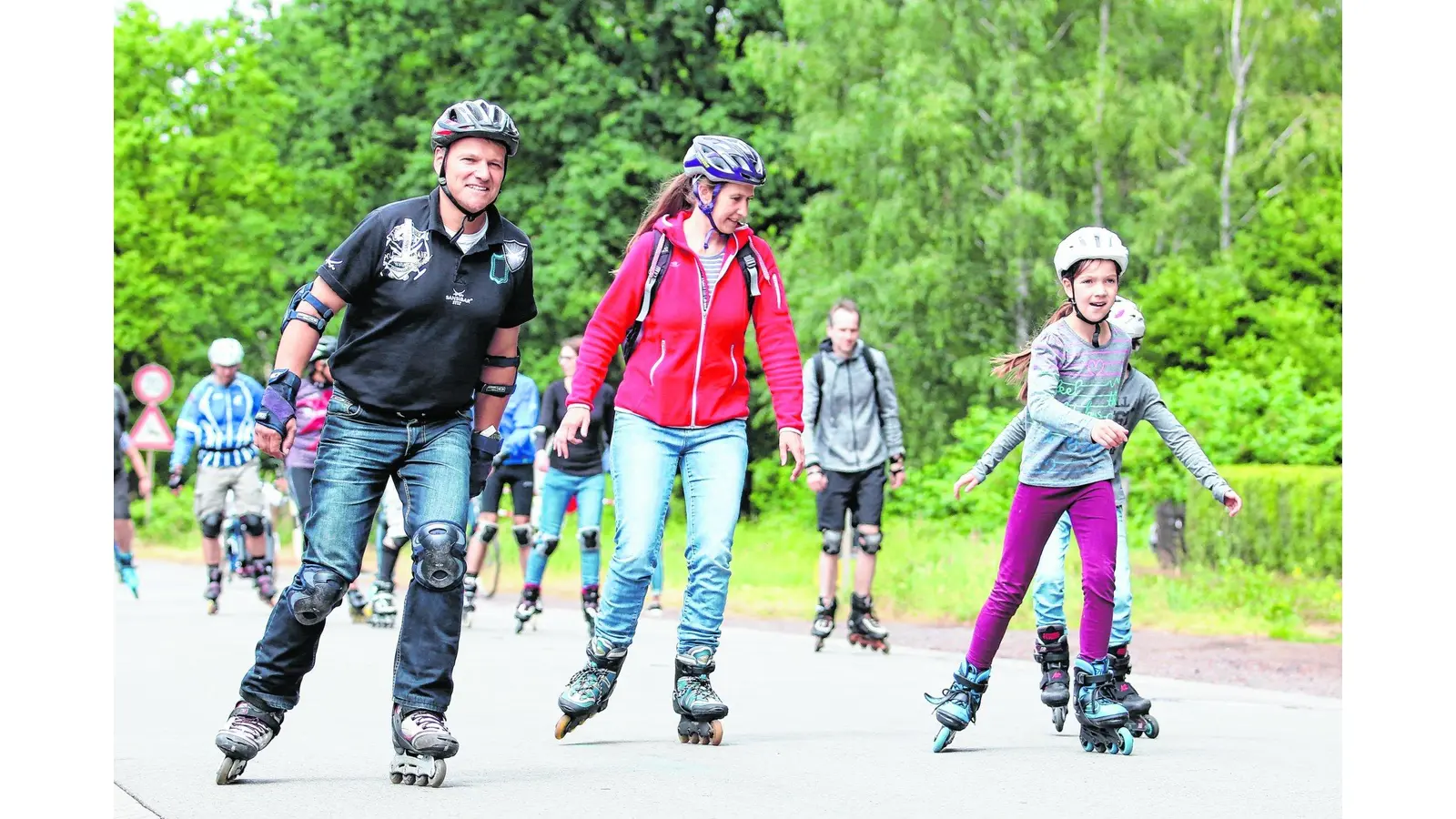 Tempo bolzen und fröhlich Pirouetten drehen (Foto: bb)
