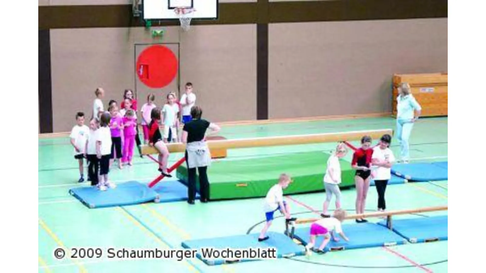 Spaß steht im Vordergrund beim großen Turnwettkampf (Foto: red)