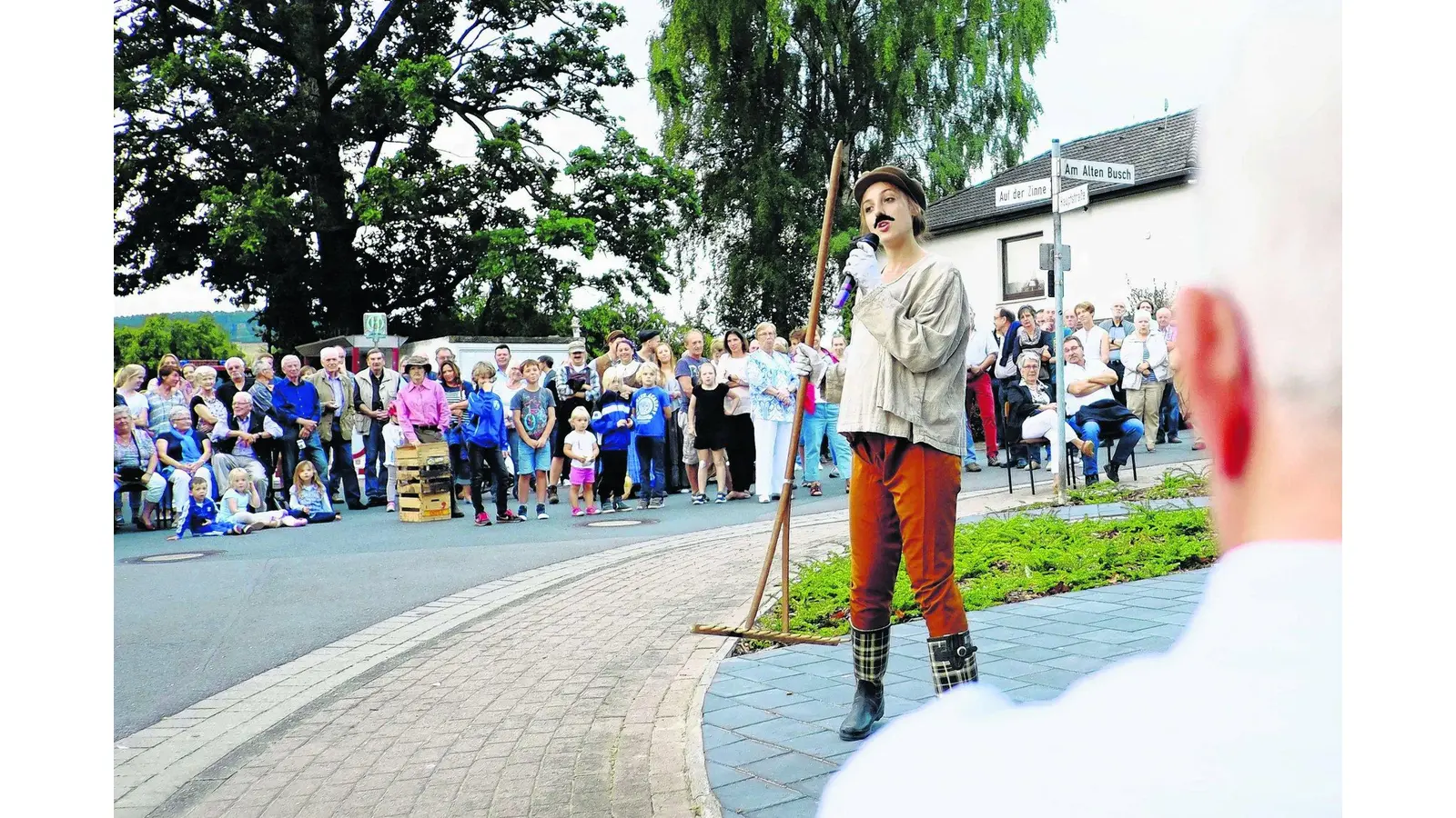 Zum Geburtstag gibt es einen Findling (Foto: tr)