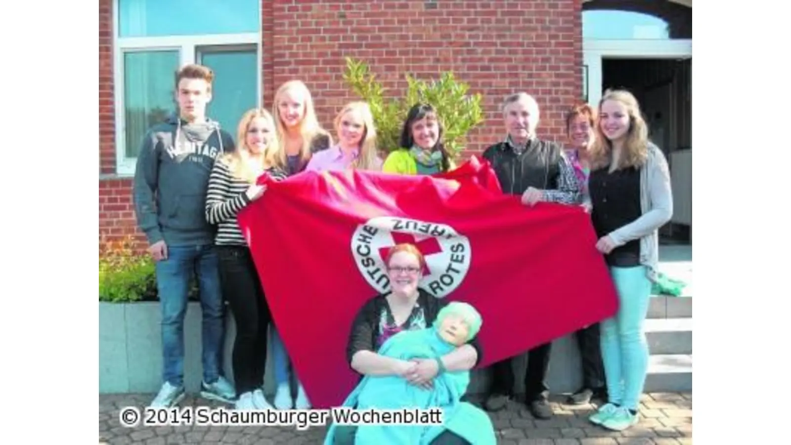 Engagierte Ersthelfer für den Sportverein (Foto: em)