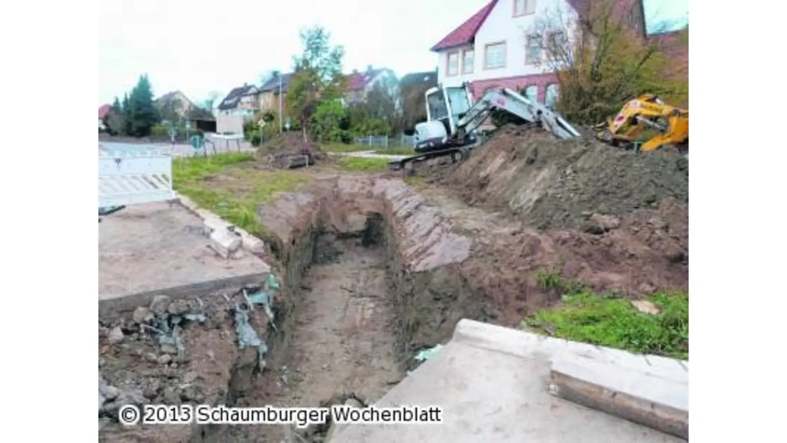 Kreisel schon wieder Baustelle (Foto: pd)