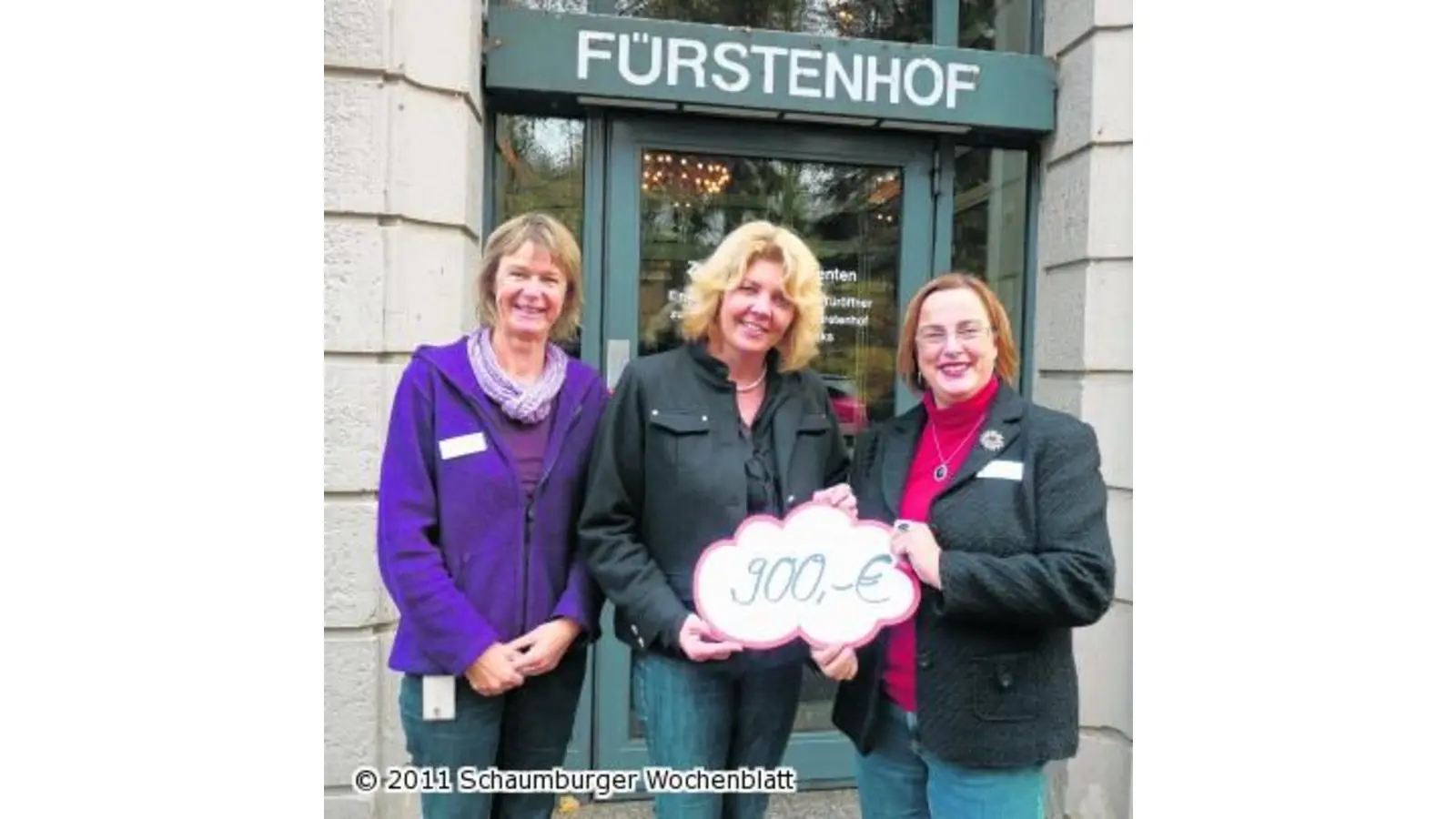 Satte Spende für Silvesterinitiative (Foto: red)