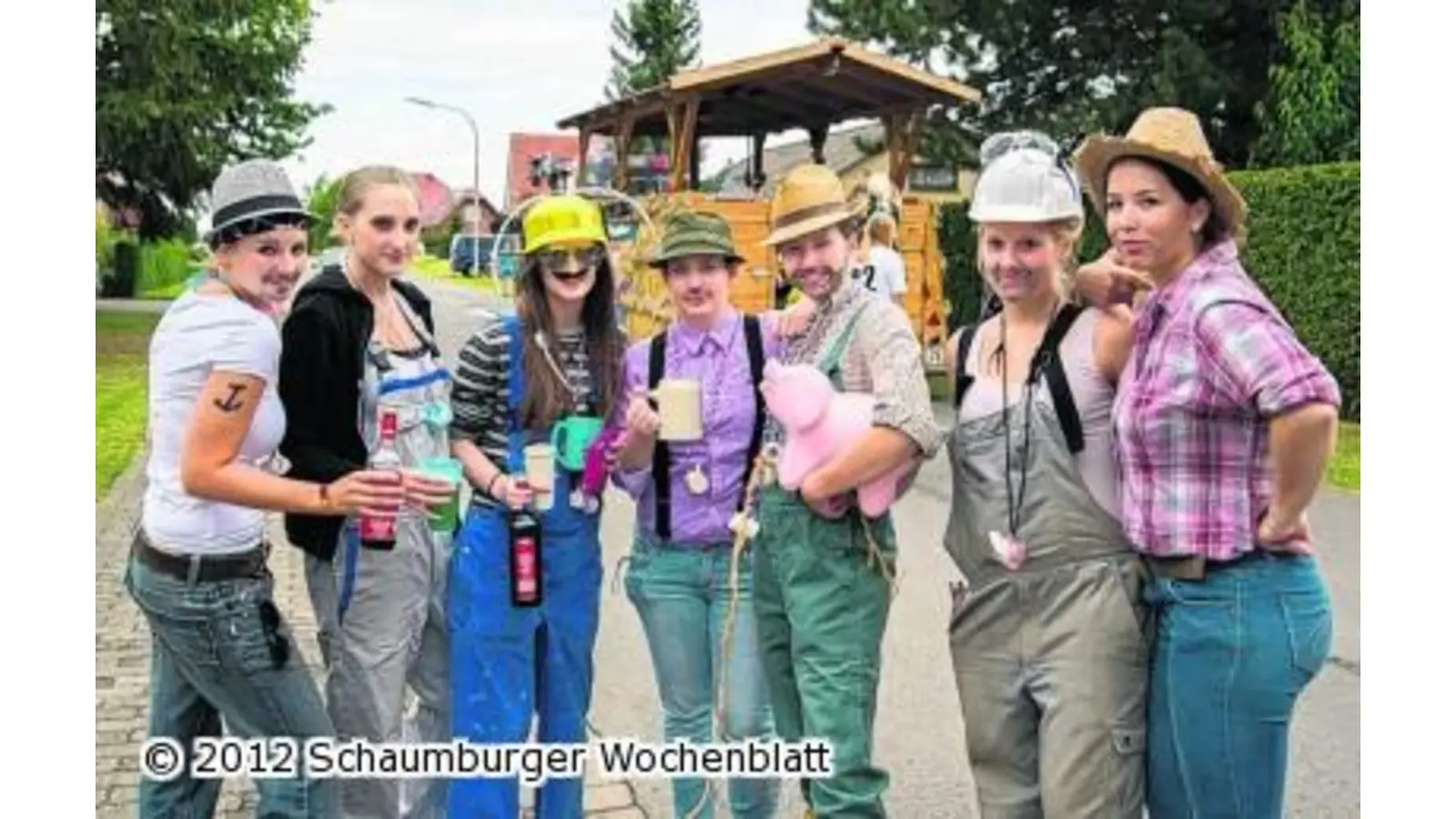 Das Lauenhäger Erntefest startet (Foto: wtz)