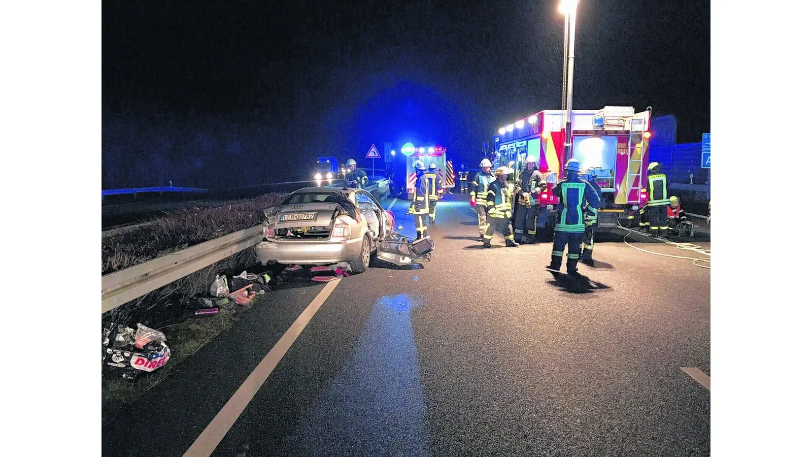 Geisterfahrer verursacht schweren Unfall (Foto: mh)