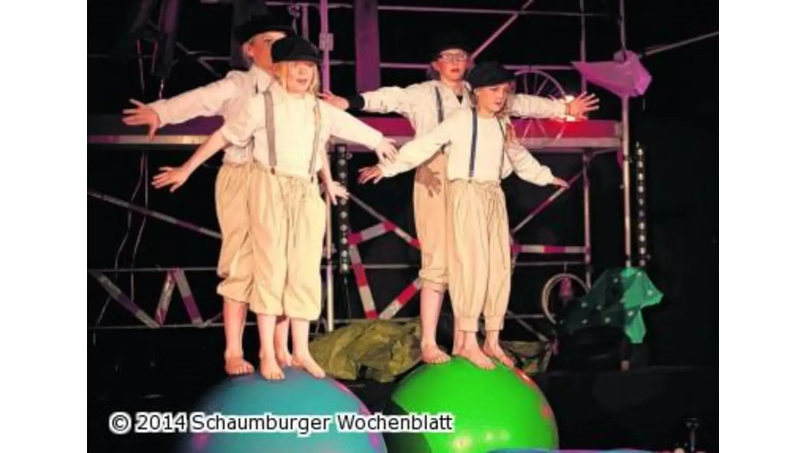 Junge Stars in der Manege (Foto: mk)