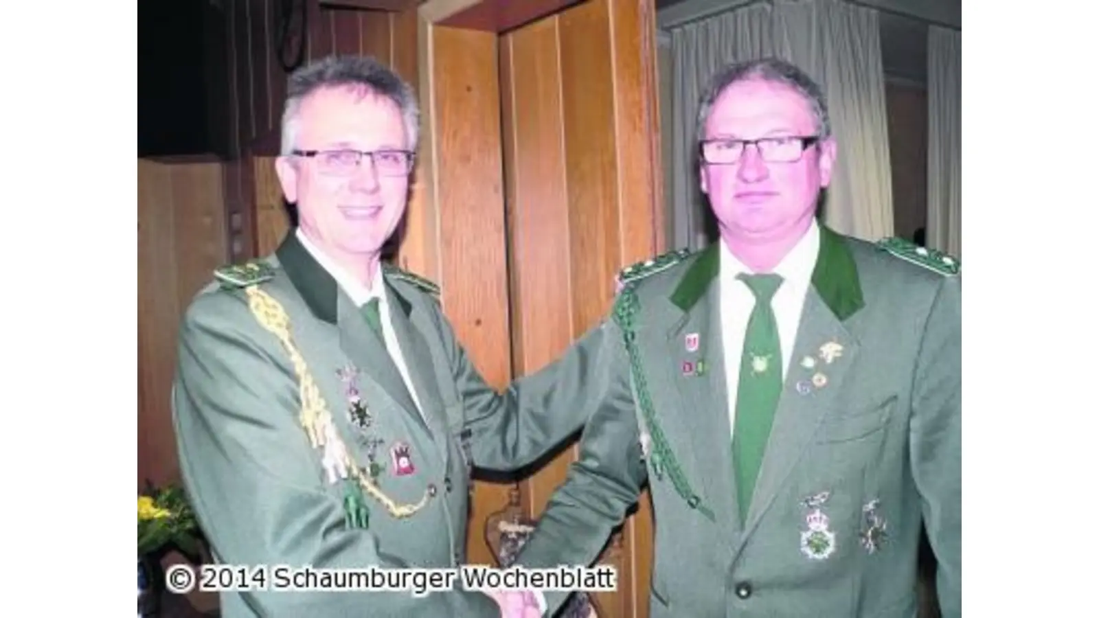 Schützen streichen ihr Fest (Foto: al)