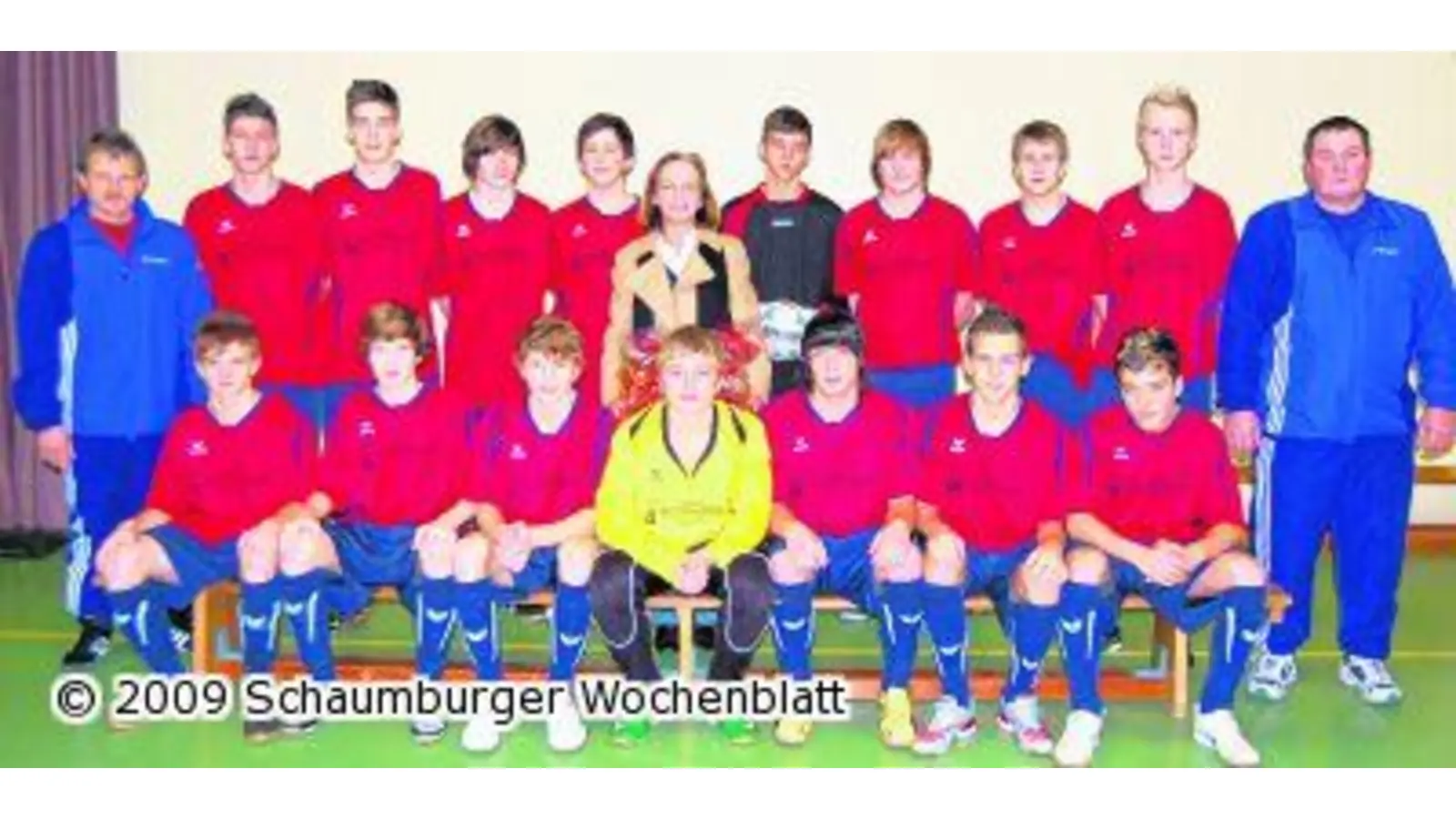Neue Trikotsätze für die B-Jugend I (Foto: ste)