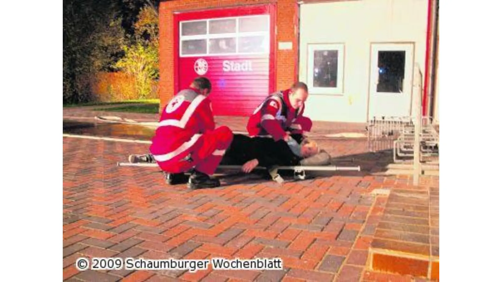 Brandeinsatz am Schützenplatz (Foto: nb)