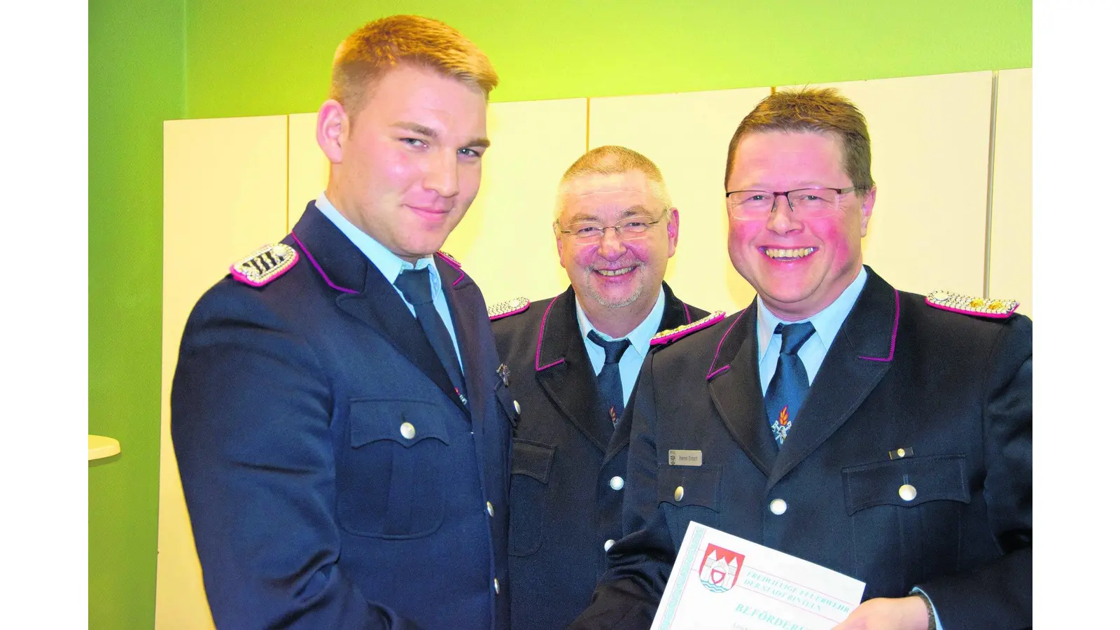 Warten auf das neue Feuerwehrhaus (Foto: ste)