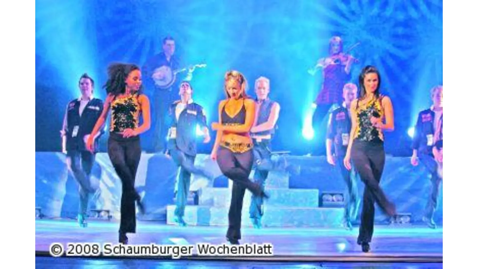 Mit schnellen Schritten über die Bühne (Foto: red)