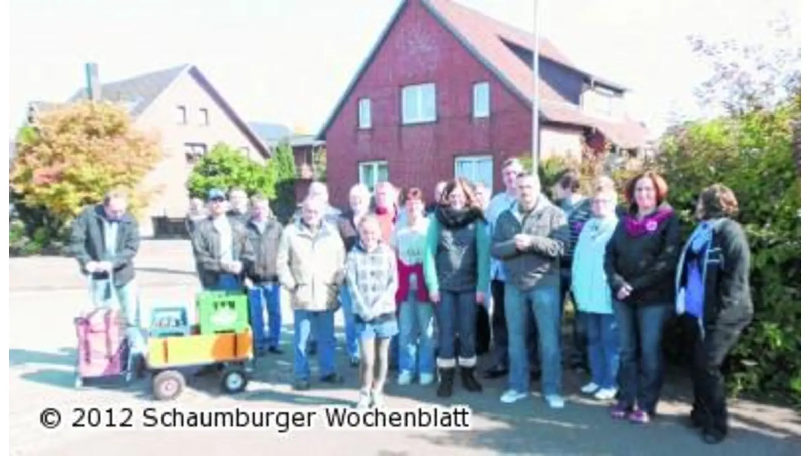 Kugeln müssen aus den Gräben gefischt werden (Foto: red)