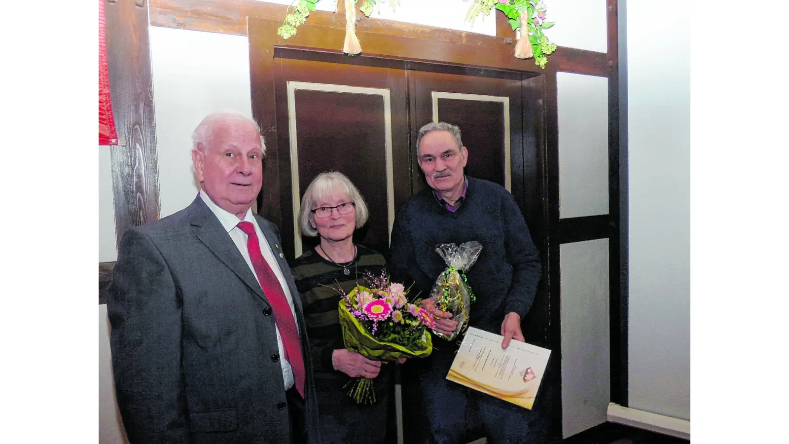 Überraschende Ehrung für Renate Radicke (Foto: red)