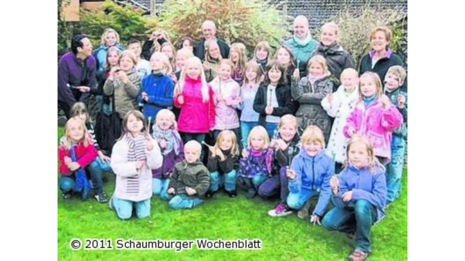 Zauberstäbe für junge Tänzer (Foto: bt)