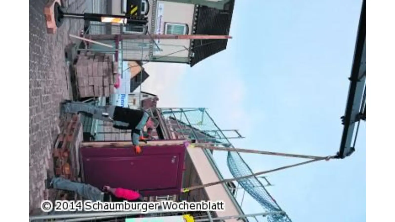 Zwei Tonnen am Haken (Foto: tr)