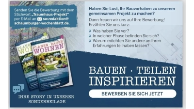 Wir suchen Bauherren! (Foto: Schaumburger Wochenblatt)