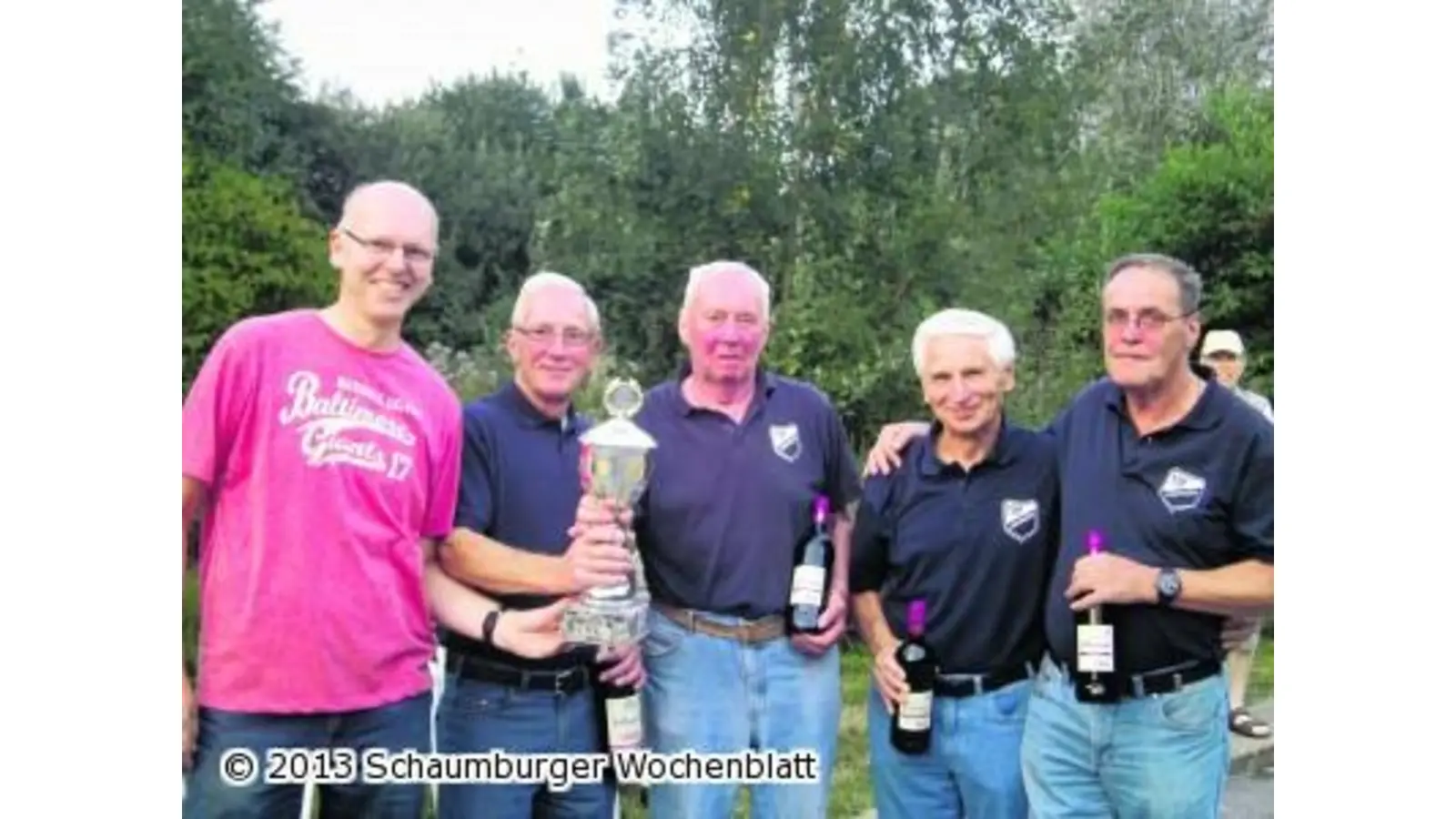 Saunafreunde machen kurzen Prozess (Foto: em)