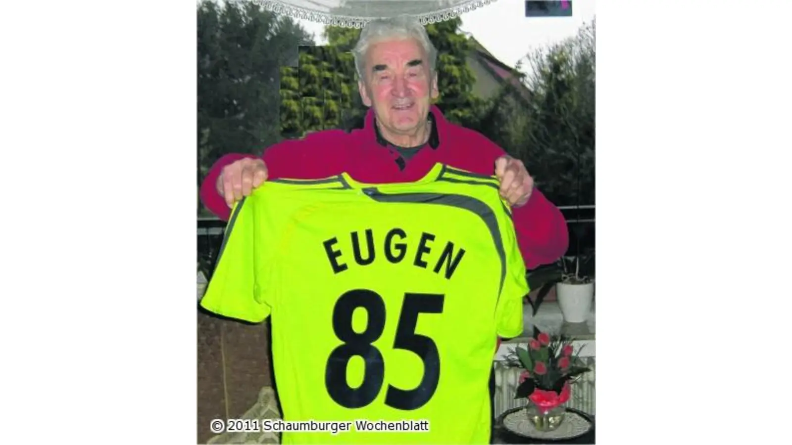 Mit 85 Jahren immer noch aktiv (Foto: em)