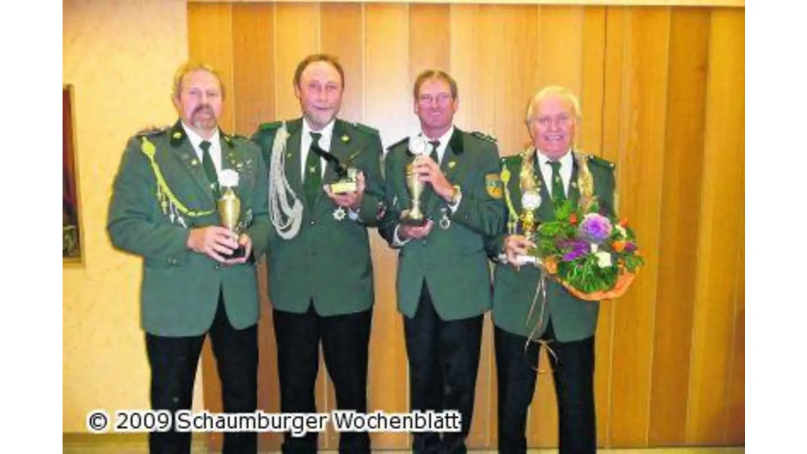 Reinsdorfer Schützen ermitteln Würdenträger (Foto: em)