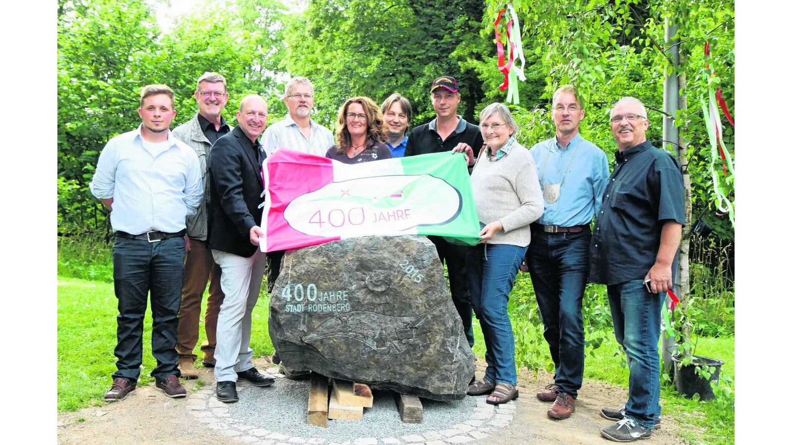 Erinnerung an die 400-Jahrfeier (Foto: bb)