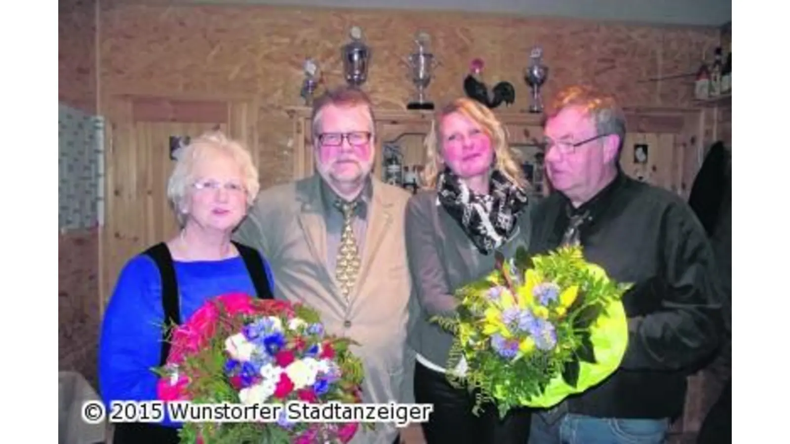 Pokale übergeben und Posten neu besetzt (Foto: ew)