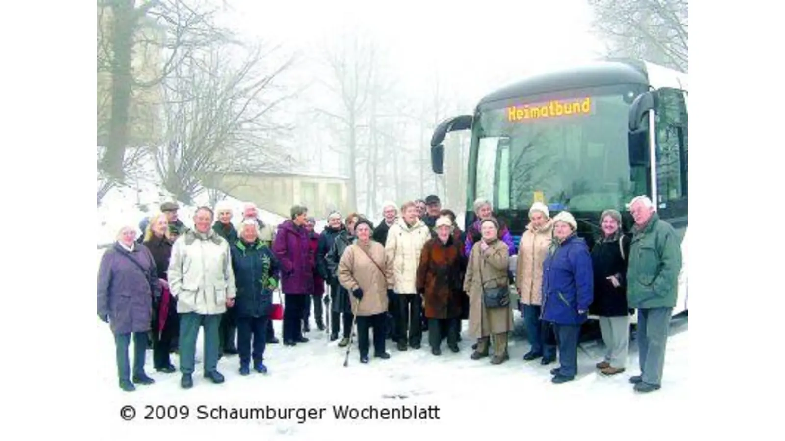 Heimatbund-Wanderer auf der Burg Sternberg (Foto: km)