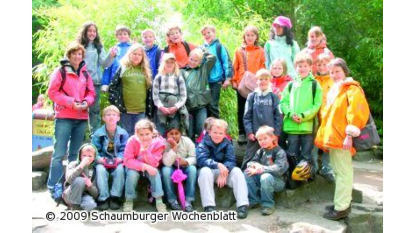 Klassenzimmer gegen Wildbahn getauscht (Foto: pd)