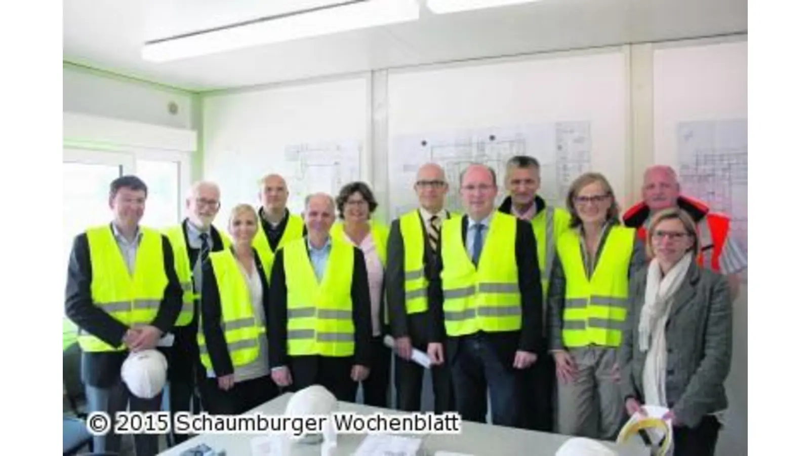 Im Gesamtklinikum wird schon der Betrieb geplant (Foto: tr)