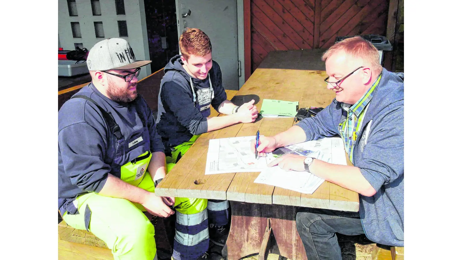 Starkstromkabel knapp verpasst (Foto: red)