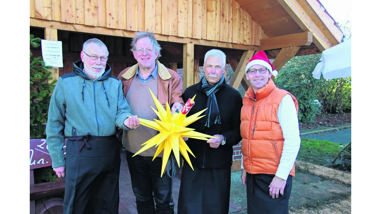 Ekkehard von Kleist bringt strahlendes Geschenk mit (Foto: gi)