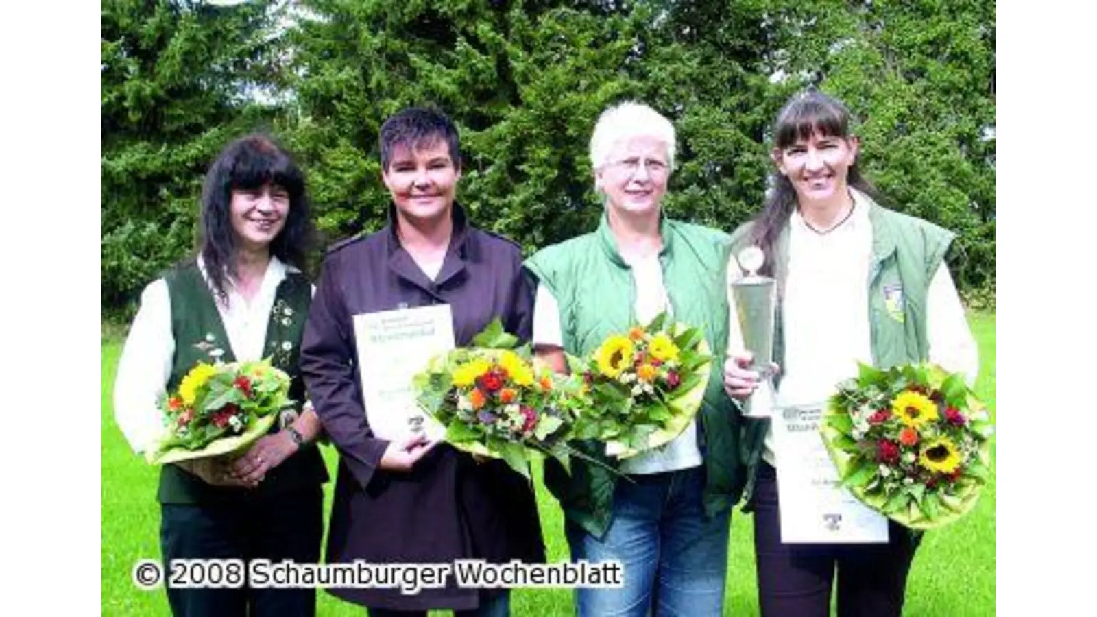 Regina Dombrowa schießt am besten (Foto: pp)