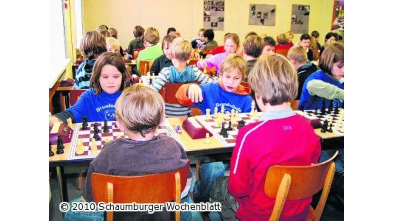 Dritte Schulschachmeisterschaften im Rathaussaal (Foto: red)
