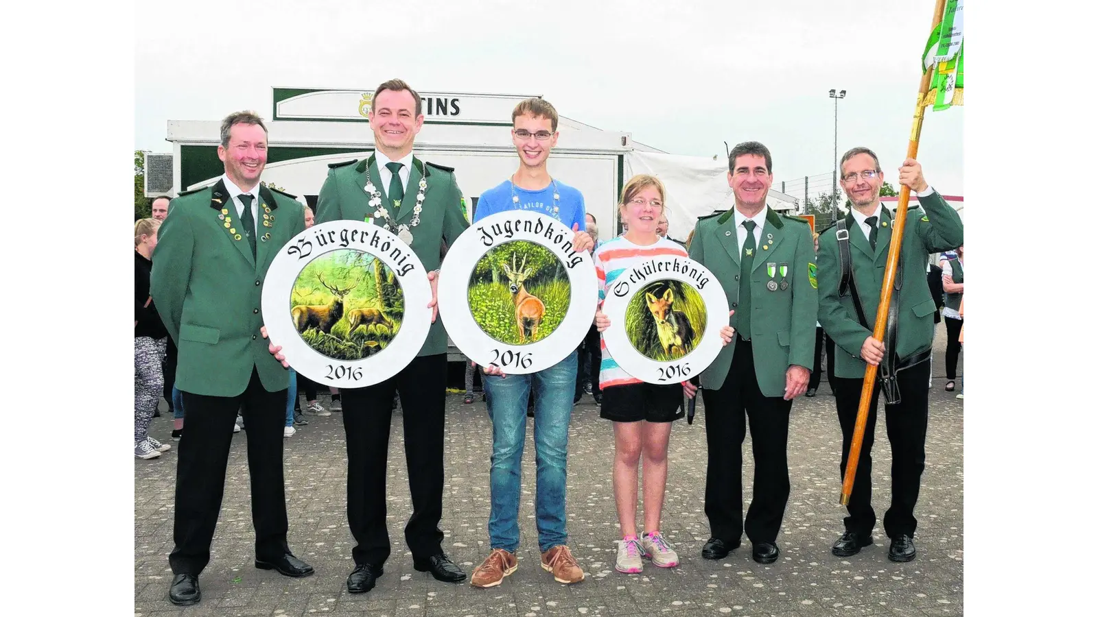 Proklamation der Majestäten (Foto: bb)