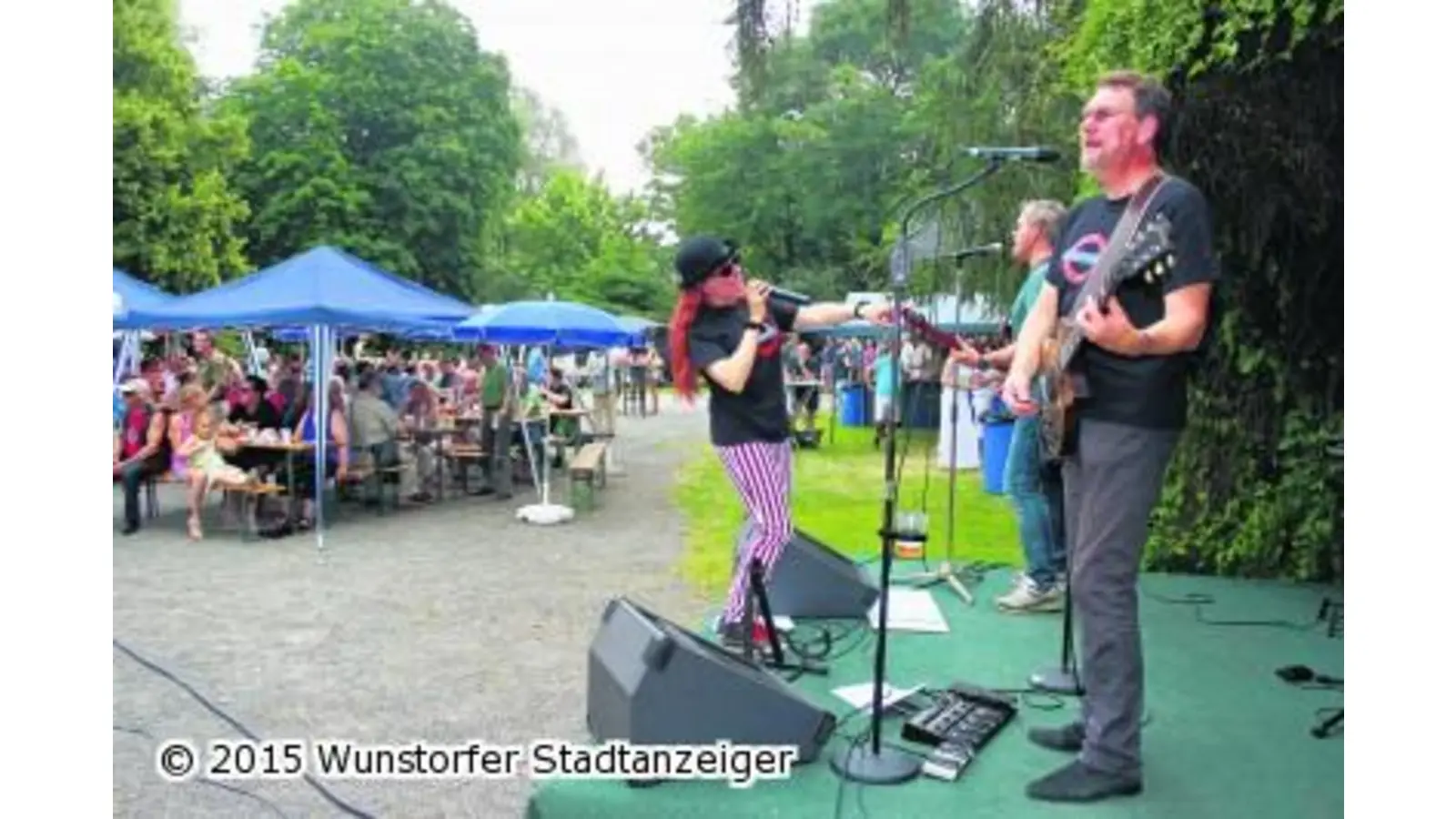 Luthe feiert bei Stille am See (Foto: tau)