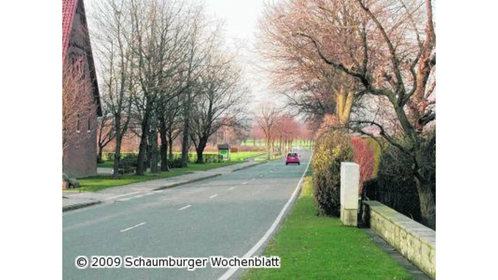 Mit Karacho in den Ort (Foto: red)