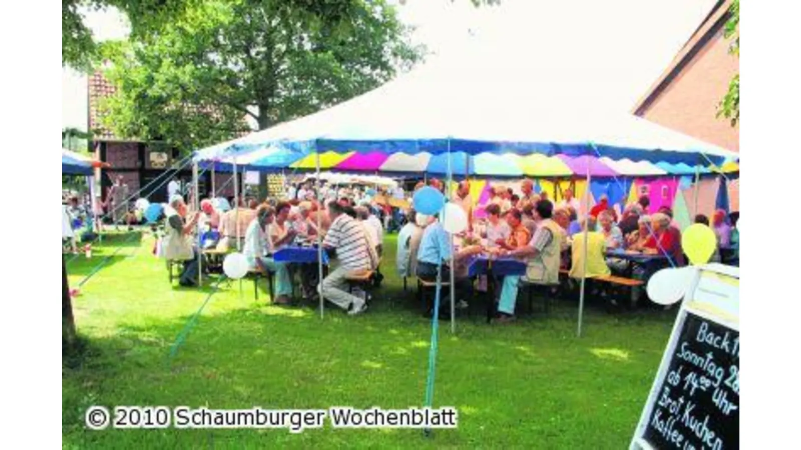 Wieder Backtag in Auhagen (Foto: gi)