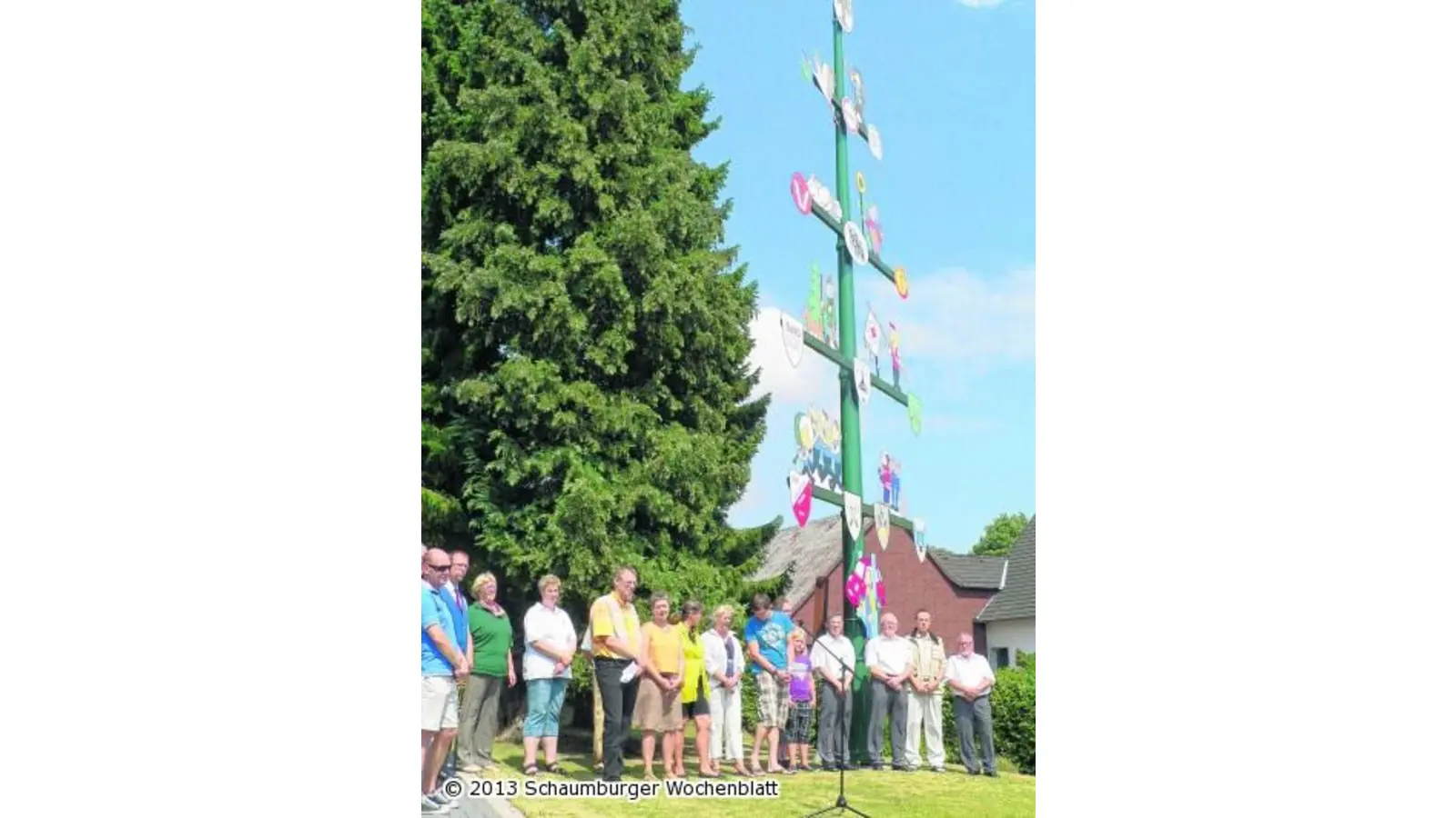 Neuer Schmuck für die Ortsmitte (Foto: al)