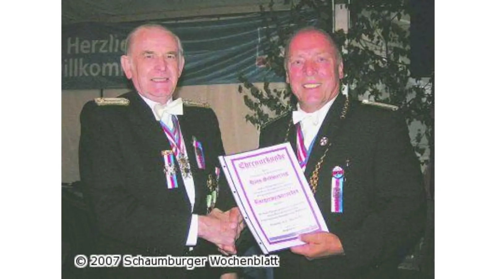 Bürgermeisterorden geht an Hans Schwiering (Foto: red)