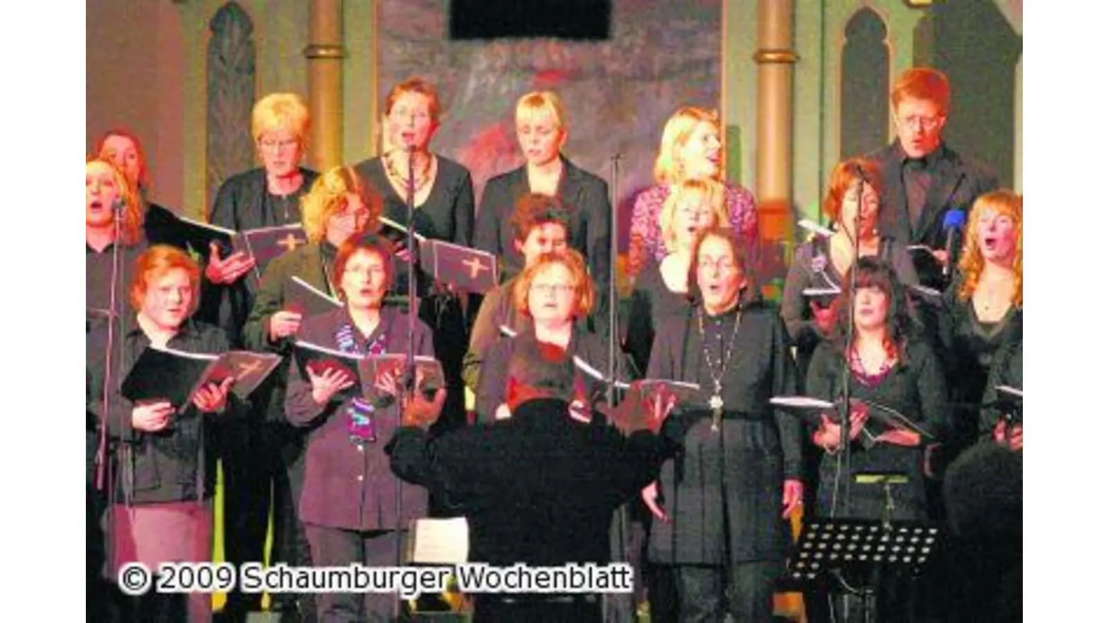 InChristus-Chor heizt seinem Publikum ein (Foto: bb)