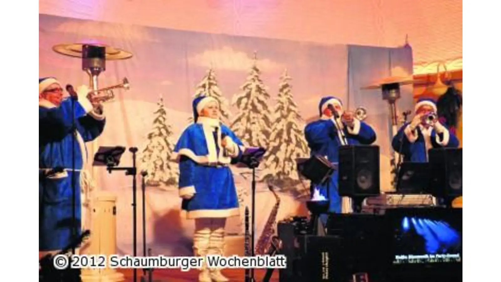 Morgen kommt der Weihnachtsmann zum glanzvollen Markt im Kurpark (Foto: red)