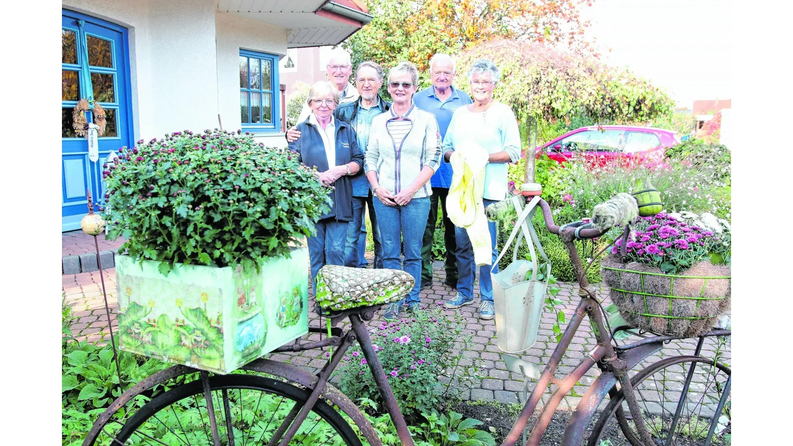 Viel Einsatz beim Gießen gefragt (Foto: bb)