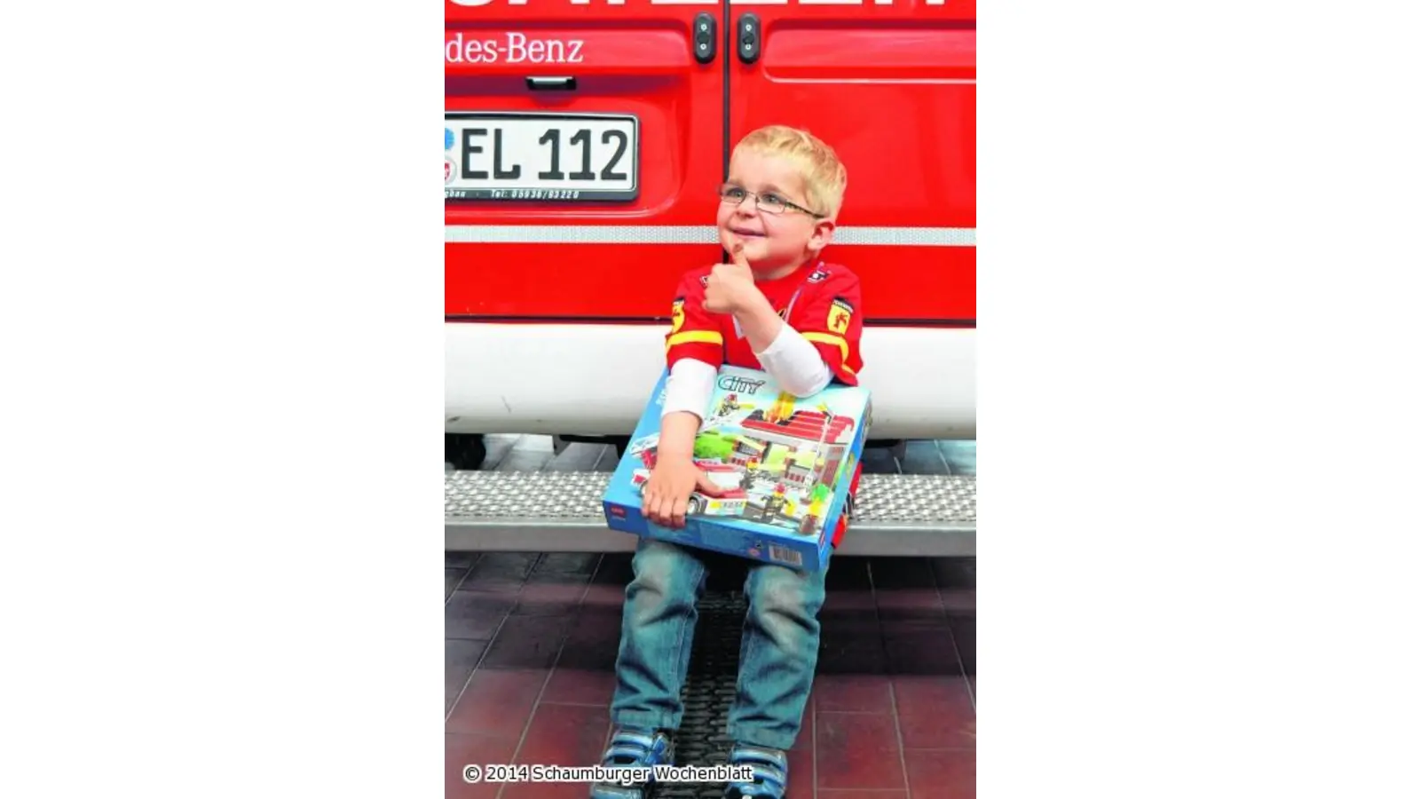 Heute werde ich Feuerwehrmann (Foto: red)