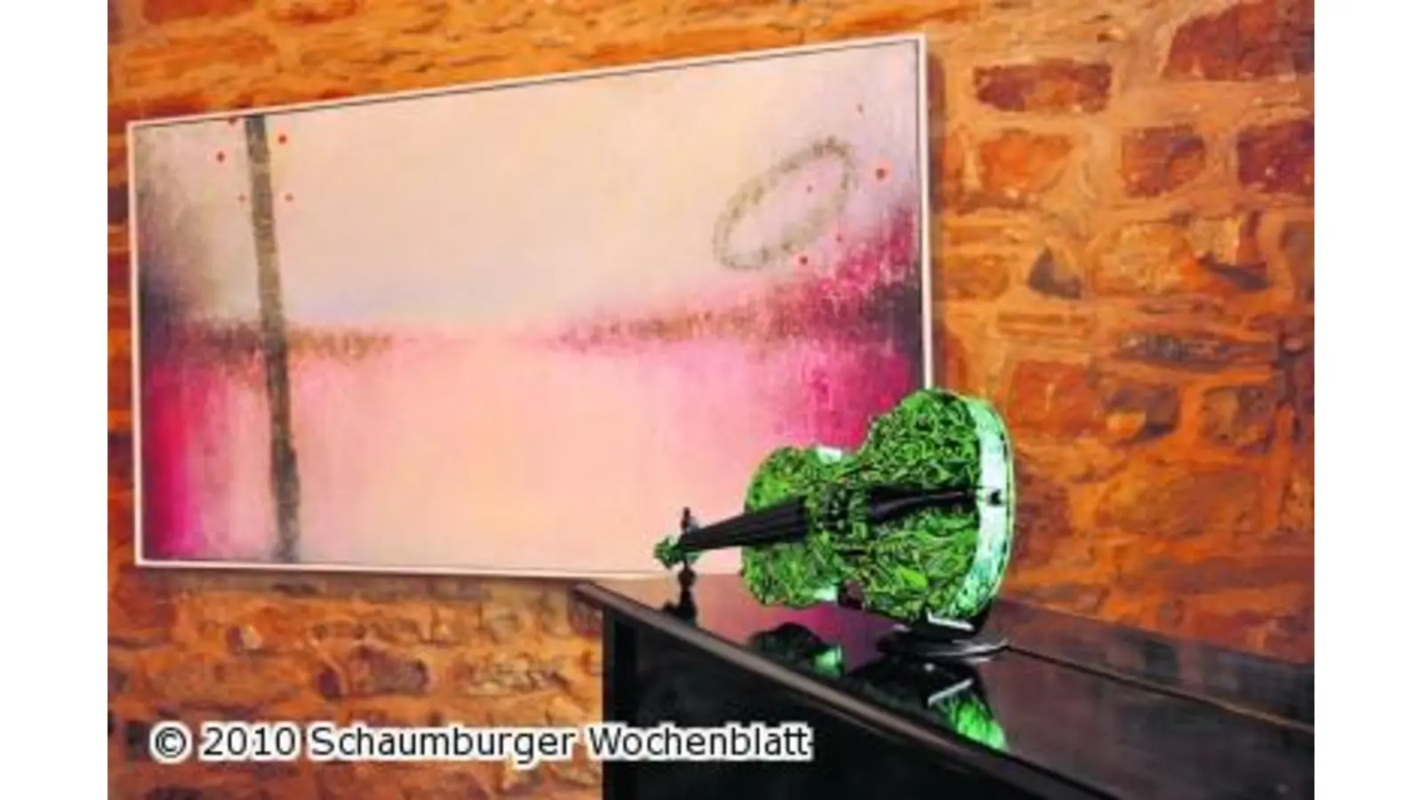 Ganz neue Saiten aufgezogen (Foto: nb)